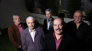 La banda liderada por Litto Nebbia en su reunión de 2005.