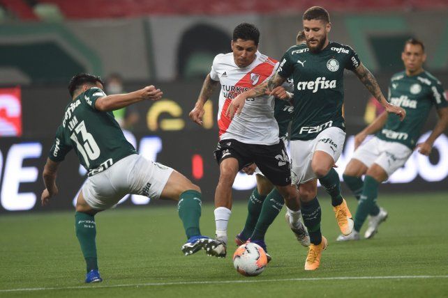 River irá por la épica ante Palmeiras en San Pablo para avanzar en la Libertadores