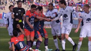 Pablo Echavarría en los cuartos de final de Copa Argentina. Aquella vez fue la antítesis de Piero Maza en Racing -Flamengo.