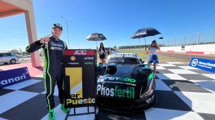 Iñaki Arrías se quedó con la pole en el TC Pista Mouras en Concepción