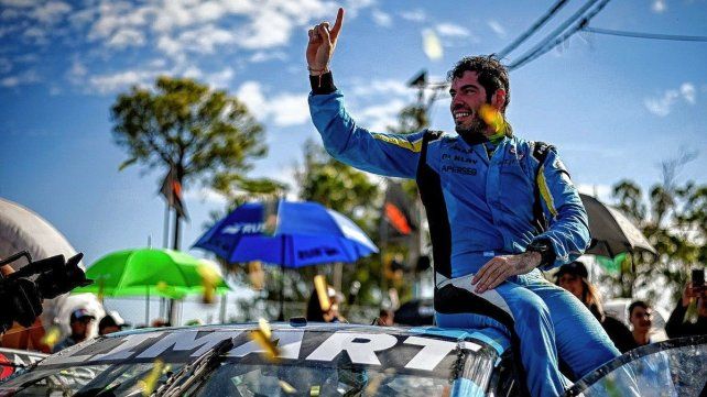 El Tubo Gini logró su primer éxito personal dentro del TC con el Camry del equipo Maquin Parts.