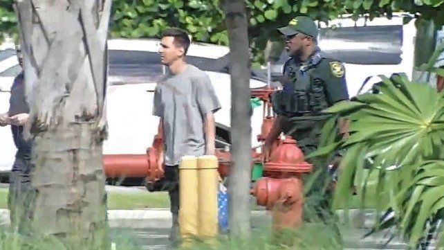 Lionel Messi se sumó a la concentración de la Selección Argentina en Miami.