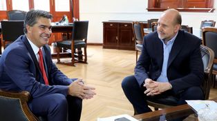 Con la mira en la cuestión hídrica, Perotti recibió a Capitanich
