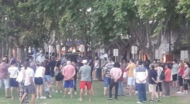 Granadero Baigorria. Vecinos autoconvocados reclaman políticas de seguridad ante la ola de hechos delictivos.