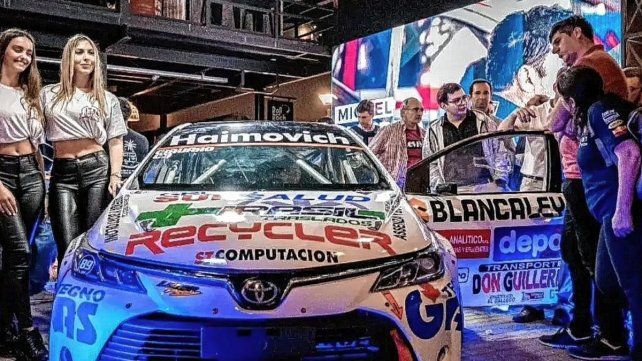 El Toyota Corolla con el que Miguel Ciaurro correrá en la clase 3 del Turismo Nacional.