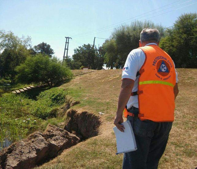 Preocupación en Alto Verde por el estado de las defensas