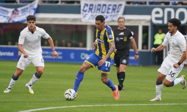 Di María tuvo una actuación destacada contra Gimnasia. A partir de fútbol, Central jugó el mejor partido en el semestre.