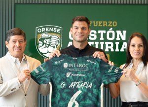 Gastón Arturia, tras su paso por Unión fue presentado en Orense SC