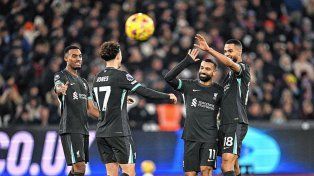 Liverpool aplastó a West Ham.