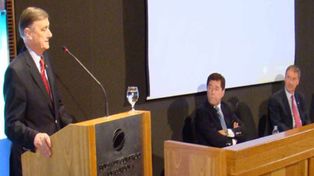 Binner firmó con Schiaretti un acuerdo para avanzar en la construcción de acueductos