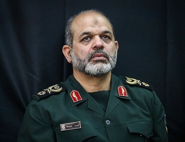 Vahidi se desempeña como ministro del Interior de la República Islámica de Irán.