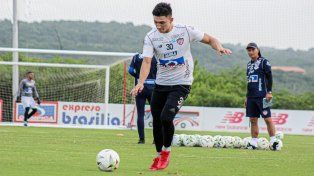 El volante colombiano Fabián Angel.