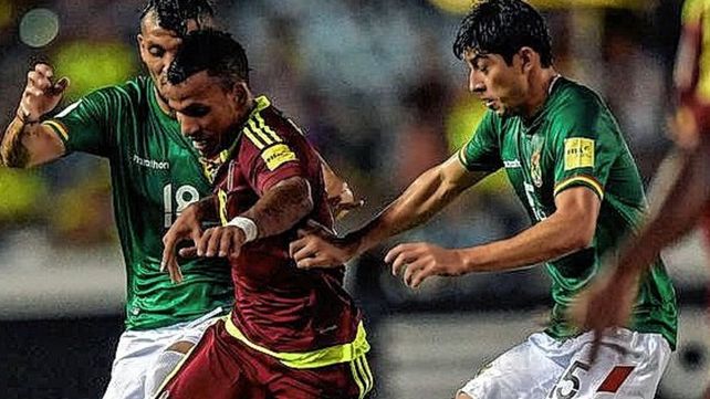 Bolivia y Venezuela se miden en La Paz por Eliminatorias Sudamericanas.&nbsp;