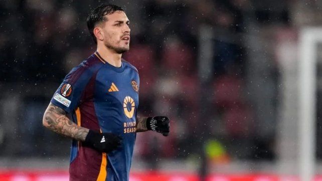 Leandro Paredes reconoció que está muy cómodo en Roma.