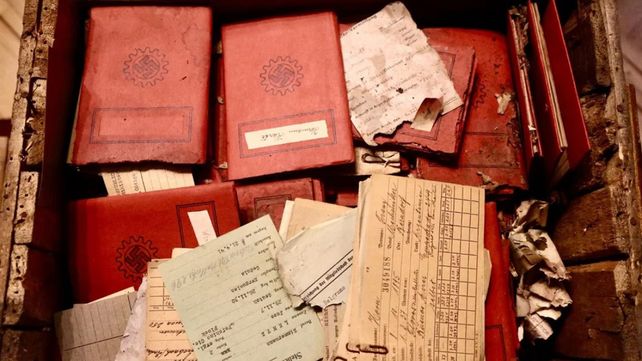 La documentación propagandística se encontraba en el subsuelo del Palacio de Tribunales. Ingresaron al país en 1941