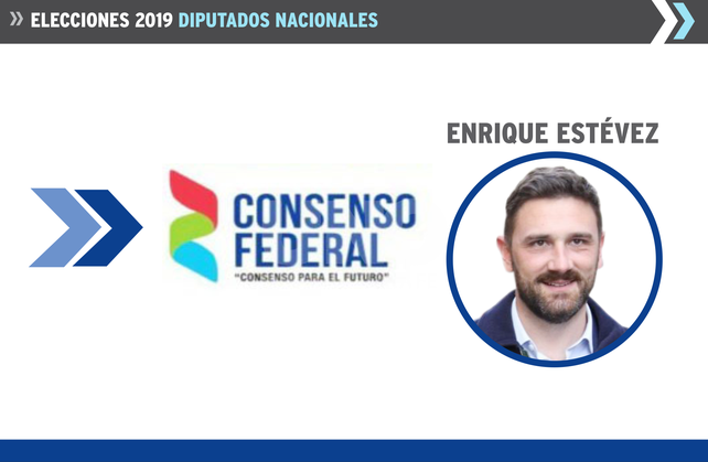 El diputado electo por Consenso Federal.