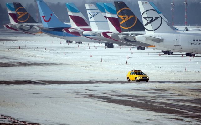 Europa transita una inusual ola de frío polar