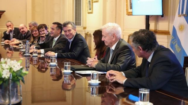 Cumbre. El presidente Mauricio Macri recibió ayer a unos veinte  rectores