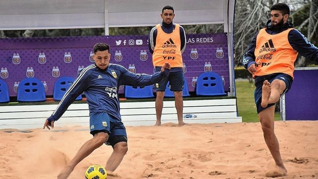 Fútbol playa: la lista de la Selección para la Copa América