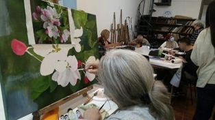 La Casa del Artista Plástico ofrece cursos y talleres durante todo el año.
