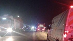Cortaron la ruta nacional A012 este miércoles por un choque de camiones