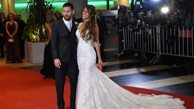 Messi y Antonela Roccuzzo ya son marido y mujer