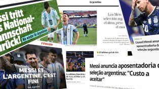 El fin de una era: repercusiones en medios de todo el mundo por el anuncio de Messi