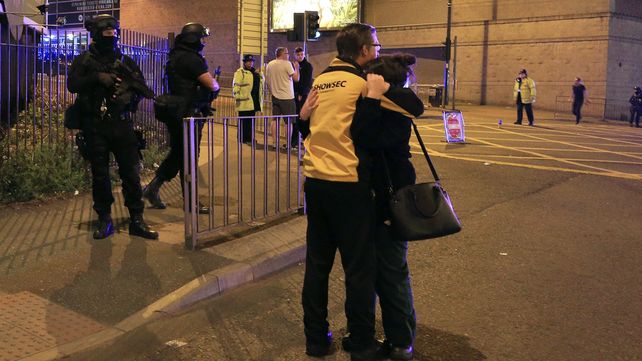 Dramáticas imágenes del atentado en el concierto de Ariana Grande en Manchester