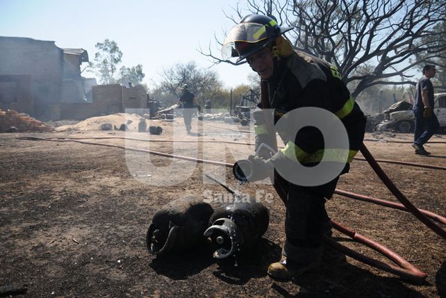 La explosión del depósito de garrafas que sacudió a la ciudad de Rincón