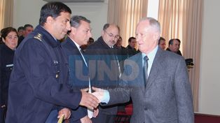 Lamberto instó a trabajar “por una fuerza de seguridad más profesional”