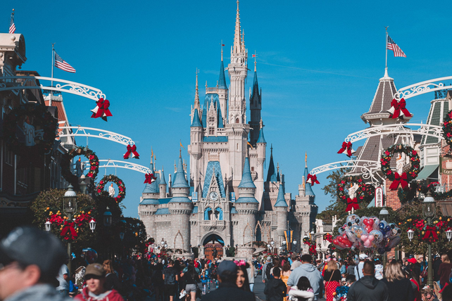 Los famosos parques de diversiones de Disney en Orlando. La empresa es el principal empleador del estado de Florida.