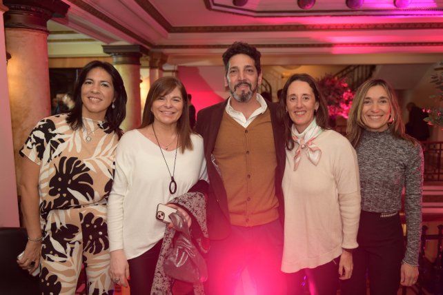 Luciana Maria Salazar, Marisa Mazzolini, Sandro Bettini, Carla Somenzini y Maria Alendra Arguello