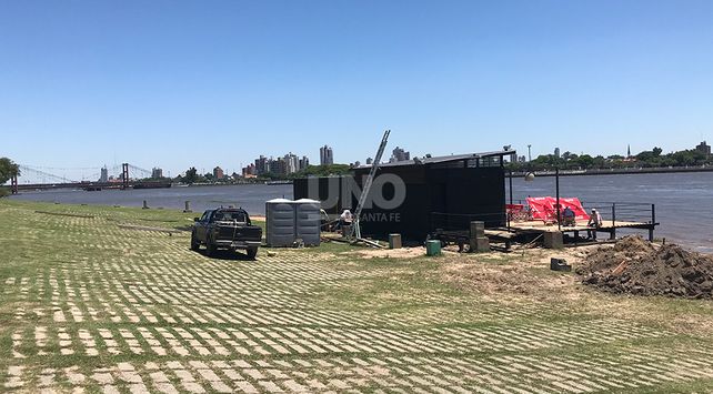 Así lucen las playas y solarium de Santa Fe en el inicio de temporada