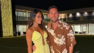 Lionel Messi y Antonela Roccuzzo celebraron la Navidad en Rosario