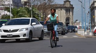 Victoria asegura que se siente una privilegiada cuando elige viajar en bicicleta.&nbsp; 