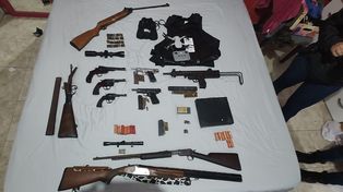 Detuvieron en Frontera a los narcos antagónicos de El Patrón Gallardo: les incautaron armas, cartuchos y balas de guerra