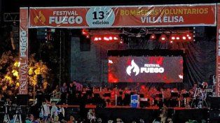 Bomberos Voluntarios de Villa Elisa preparan un festival solidario que enciende la esperanza