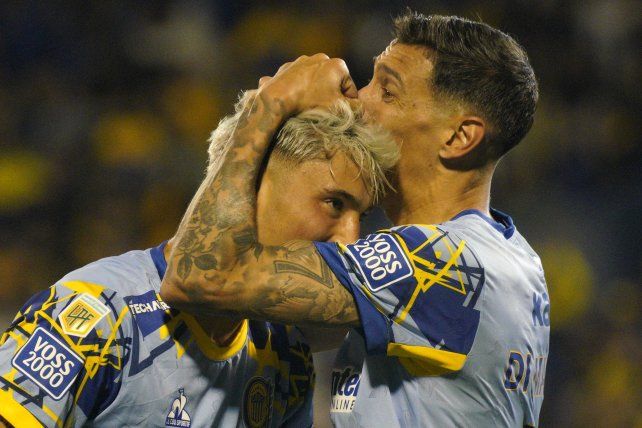 Alejo Veliz y Ángel Di María
