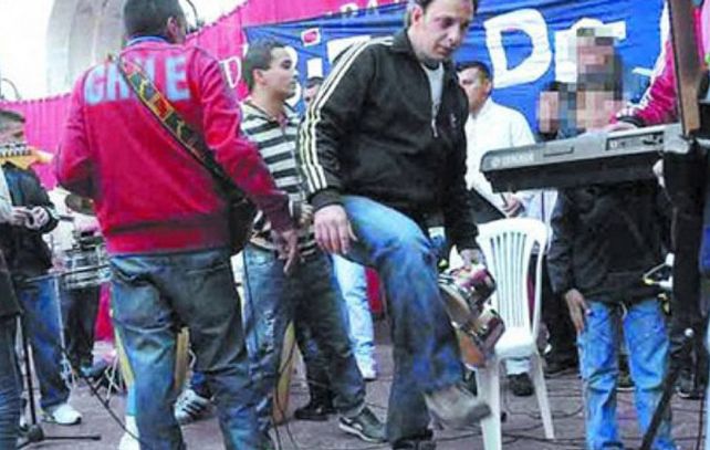 Eduardo Vázquez en una de sus salidas transitorias.