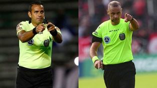 Ariel Penel y Diego Abal, los árbitros para los partidos de Central y Newells el domingo por la tercera fecha de la Copa de la Liga.