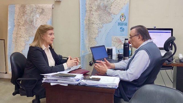 Rosario Romero gestionó ante Vialidad Nacional la reactivación de la Circunvalación de Paraná.&nbsp;