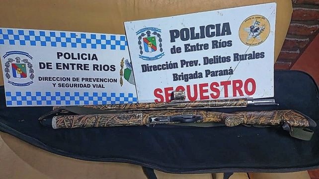 Fueron a cazar a Corrientes sin los papeles del arma