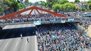 Vi a Messi y General Paz, las principales tendencias en las redes sociales.