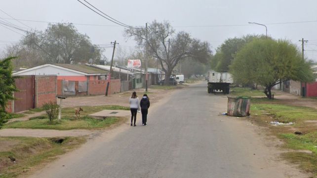 El crimen ocurrió alrededor de las 14.30 en Riccheri al 2700 de Villa Gobernador Gálvez