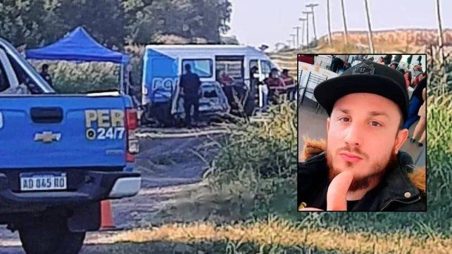 Luciano Emerí fue encontrado calcinado el 3 de febrero en el interior de su auto.