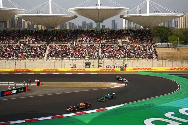 Colapinto en la Fórmula 1: así es una vuelta en el GP de China