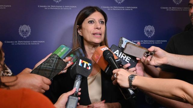 La presidenta de la Cámara de Diputados
