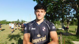 Ignacio Gómez es el capitán del seleccionado de la Unión Santafesina de Rugby