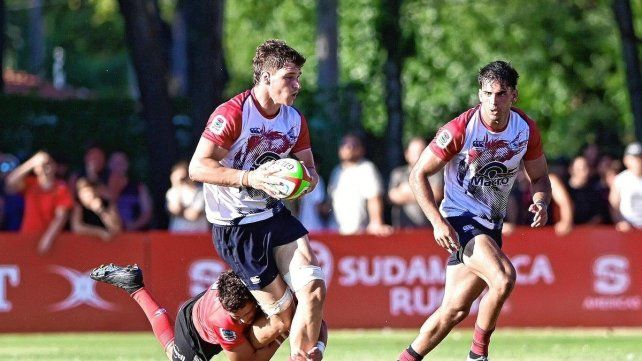 El santafesino Manuel Bernstein es el capitán de Pampas XV que terminó igualando ante Dogos XV.