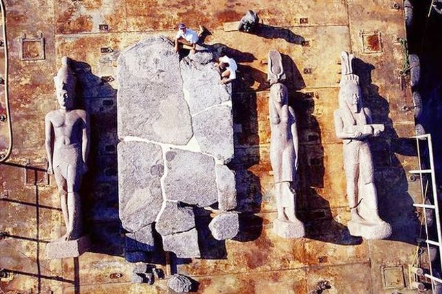 Descubren una ciudad antigua bajo el agua